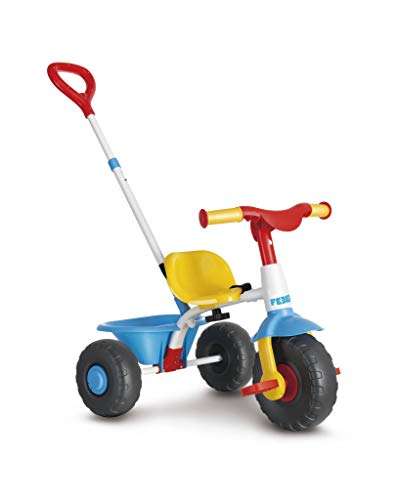 FEBER- Dreirad Trike 2 in 1 höhenverstellbar, Dreirad für Kinder ab 1 Jahr, Famosa