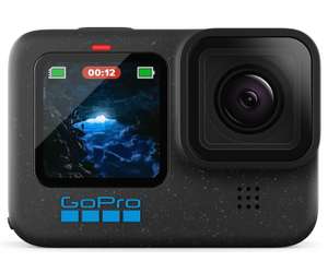 GoPro HERO12 Black wasserdichte Action-Kamera mit 5,3K60 Ultra HD-Video, 27 MP Fotos, HDR, 1/1,9-Zoll-Bildsensor für 370,09€ (Amazon.es)
