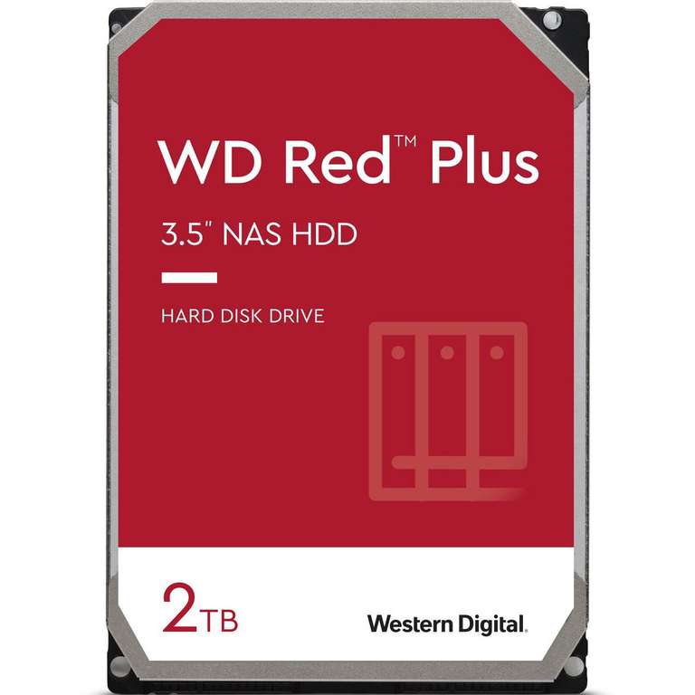 [Mindfactory] 2TB WD Red Plus WD20EFZX 128MB 3.5" (8.9cm) SATA 6Gb/s für 39€ / über mindstar