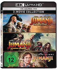 4K Blu-ray Bundles für je 14,97€ - z.B. Jumanji 1-3 (4K Blu-ray) (Amazon Prime)