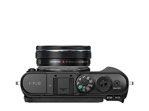 Olympus PEN E-PL10 Micro Four Thirds System Kamera Kit inkl. 14-42mm M.Zuiko EZ Objektiv
