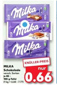 [Kaufland] Milka Schokoladen Tafeln ab Montag 17.06. (44c/Tafel begrenzt möglich)