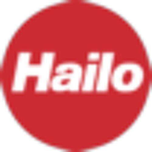 Hailo Selekta Alu-Haushaltsleiter L41 TB, 6 Stufen, 3,28m Arbeitshöhe für 49,99 Euro [Toom]