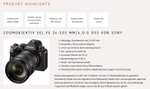 Sony SEL FE 24-105 mm/4,0 G OSS: eff. 715,13 Euro nach 83,87 Euro Calumet Special Deal und 200 Euro CashBack (von 999,00 Euro)