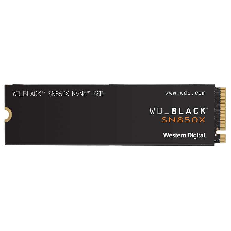 WD BLACK SN850X NVMe SSD 2TB // 4TB für 360€