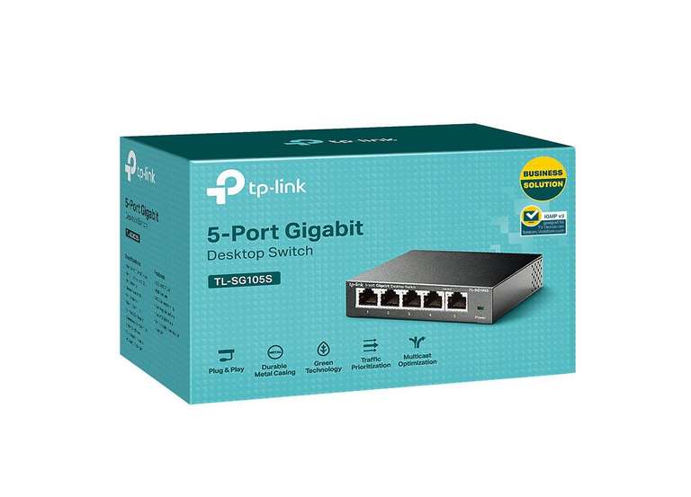 TP-LINK TL-SG105S 5-PORT Gigabit Switch unmanaged