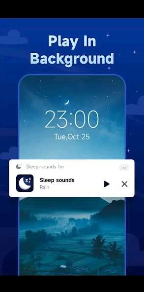 Sleep sound - relaxing sounds [Google Playstore]