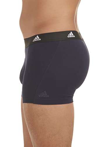[Prime] 3er Pack adidas Boxershort Active Flex Cotton Trunk | Größen S bis XXXL | 95% Baumwolle, 5% Elasthan