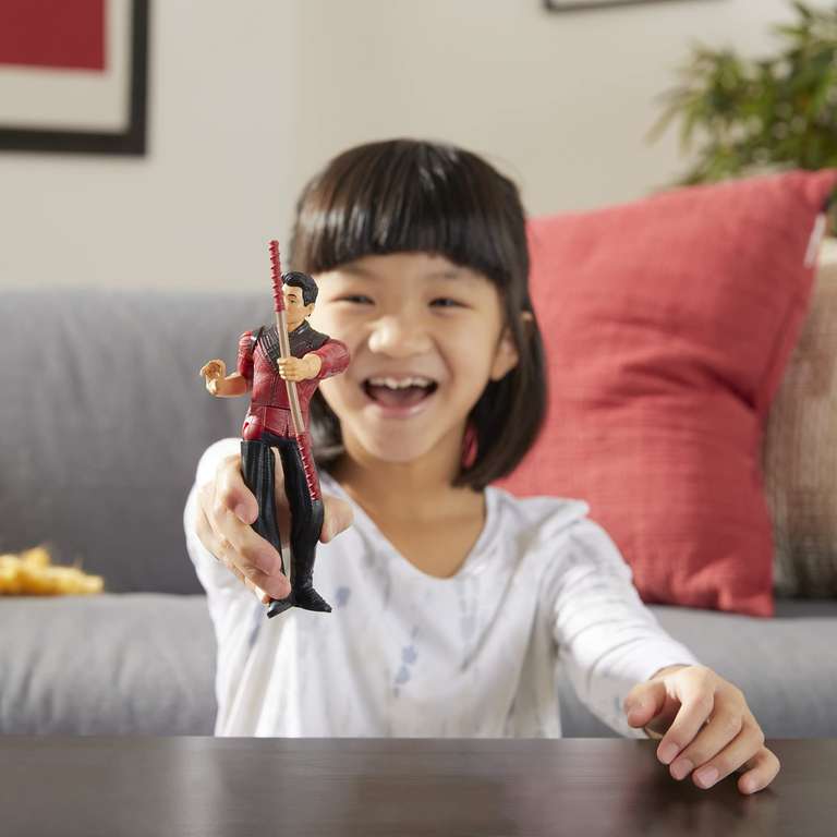 [PRIME] Shang Chi , F0960 Hasbro Marvel und die Legende der zehn Ringe Actionfigur Spielzeug mit BO Staff Attack Feature! für Kinder ab 4