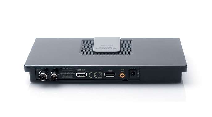 XORO HRT 8720 DVB-T2 HD Receiver, HEVC H.265, PVR Ready, Irdeto, freenet TV (3 Monate gratis) + HDMI-Kabel
