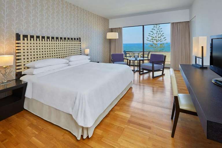 Rhodos: z.B. 7 Nächte | 5*Sheraton Rhodes Resort | Meerblickzimmer mit Halbpension ab 1066€ zu Zweit + 1 Kind bis 11 frei | Hotel only