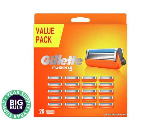 Gillette Fusion 20x Rasierklingen