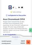 Asus Chromebook CM14 O2 online Shop wieder da bis es weg ist