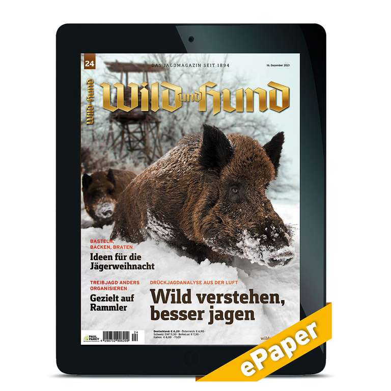 Für Jäger und die es interessiert: 2 digitale Ausgaben Wild & Hund gratis
