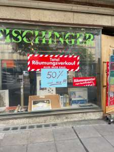 Räumungsverkauf Fischinger 50% auf alles Stuttgart - z.B. LEITZ Schnellhefter A4