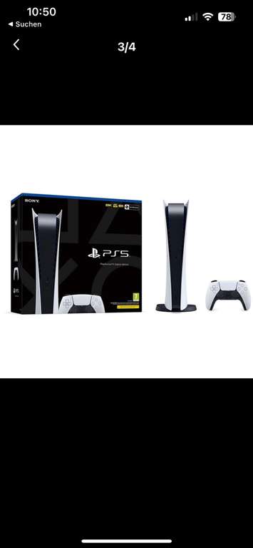 Sony PlayStation PS5 digital heute im Flashsale bei Ochama(für 449,00)