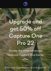 Capture One Pro 22 Upgrade mit kostenloser Capture One (for Sony) 10 Lizenz