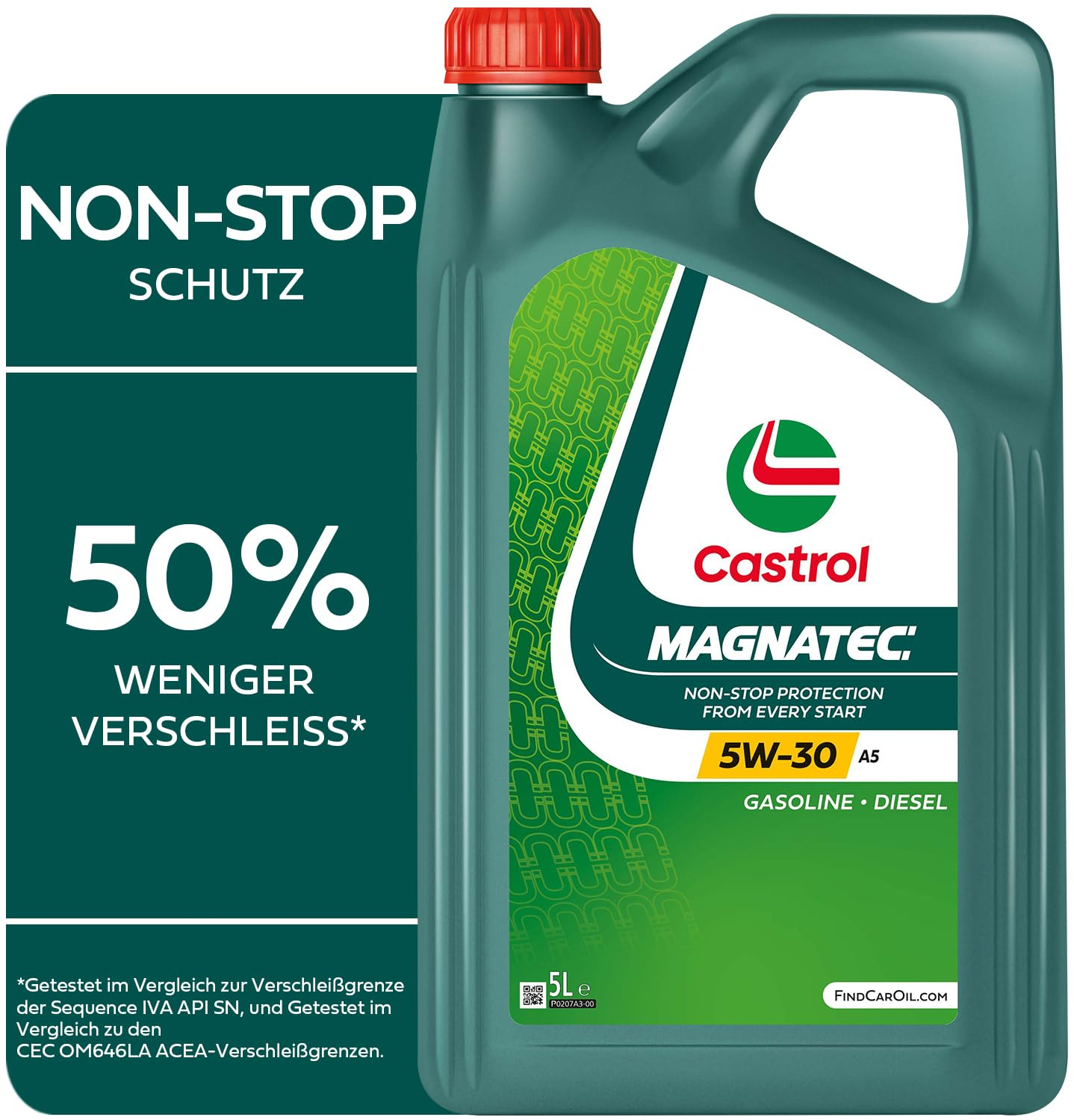 Prime Spar Abo] 5 Liter Castrol MAGNATEC Motoröl 5W-30 A5 (auch für andere Marken Freigaben)