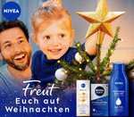 Nivea Weihnachtsgeld: Spare bis zu 12€ beim Kauf von NIVEA Produkten 2€/4€/6€ Coupons ab 8€/15€/20€ | 27.11.-23.12.
