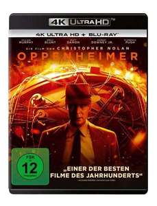 (KultClub) Oppenheimer (4K Ultra HD + Blu-ray) 7 Oscars * IMDb 8,3/10 * Christopher Nolan