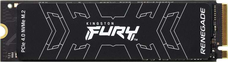Kingston Fury Renegade 1TB PCIe 4.0 M.2 SSD (TLC, R7300/W6000, DRAM, 1PB TBW, PS5-kompatibel, Kühlkörper)