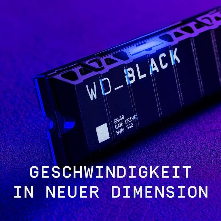 [Prime Day] WD_BLACK SN850 2 TB NVMe SSD Offiziell Lizenziert für PS5 Konsolen