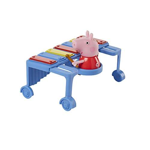 Hasbro Peppa Pig Peppa`s Adventures Peppa Macht Musik, Vorschulspielzeug, 2 Figuren und 3 Accessoires, ab 3 Jahren, F2216 (Prime)