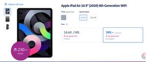 iPad Air 2020, 64 GB für Grenzgänger (Schweiz) ca. 406€.