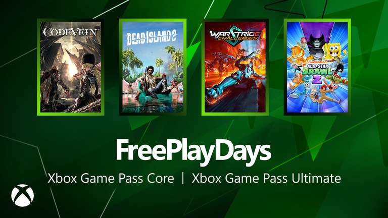 Xbox Free Play Days – z.B. Dead Island 2 und Code Vein kostenlos spielen
