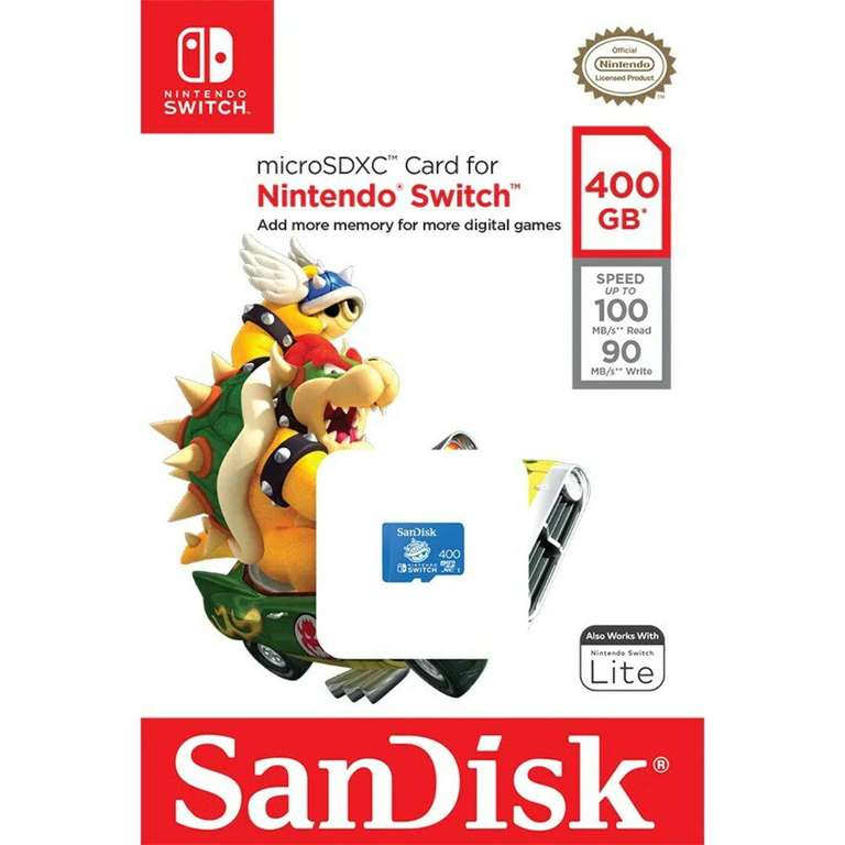 [Cyberport & Computeruniverse] SanDisk microSDXC 400GB Nintendo Switch