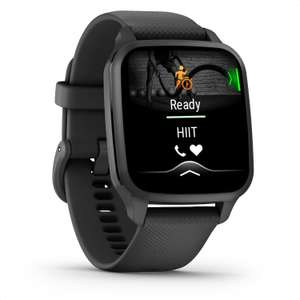 Garmin Venu SQ 2 Music Smartwatch schwarz 1,4" AMOLED Display [Prime]