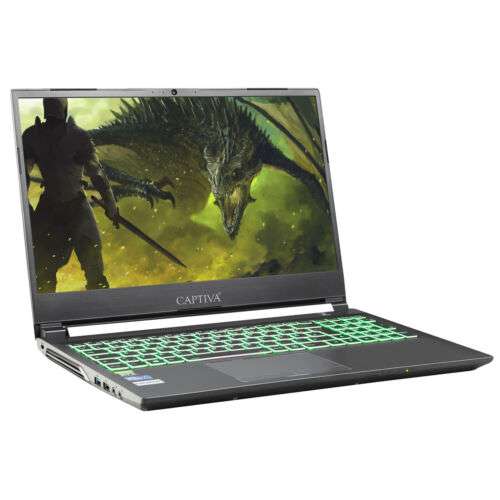 Gaming Laptop CAPTIVA I63-851, i5-11400H, RTX 3060, SSD 500 GB/ 16GB