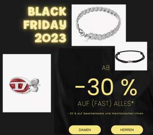 Watchstation - Black Friday Sale: ab - 30 % auf (fast) alles + 15 % Newsletter-Code, z.B. Armbänder, Ohrstecker oder Uhren