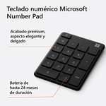Microsoft Number Pad - Tastenfeld - kabellos - Bluetooth 5.0 - mattschwarz