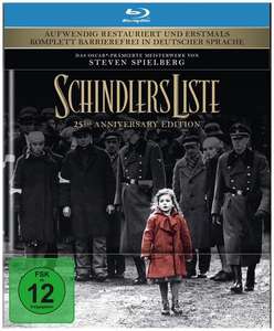 Schindlers Liste - 25th Anniversary Edition [Blu-ray] * 7 Oscars * IMDb 9,0/10