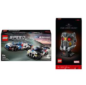 LEGO Marvel Super Heroes 76251 Star-Lords Helm / Speed Champions 76922 BMW M4 GT3 & BMW M Hybrid V8 Rennwagen für 34,19€