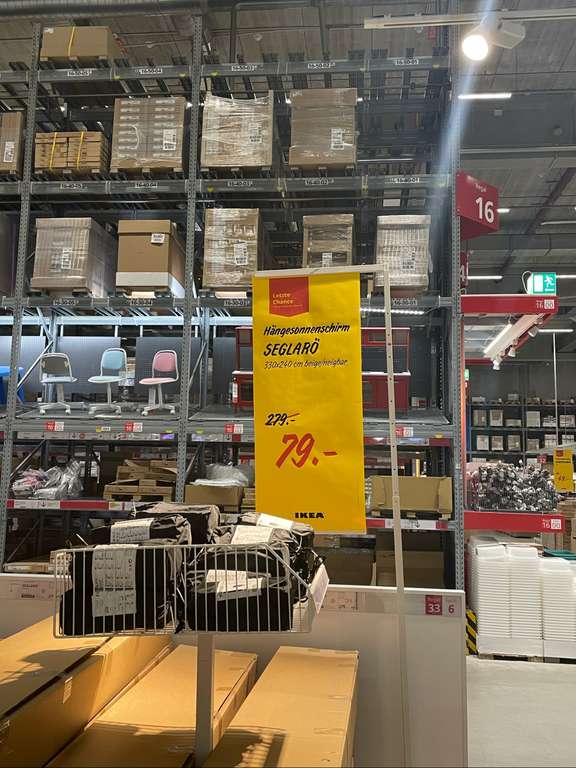 [Lokal Hamburg Moorfleet] IKEA SEGLARÖ Hängesonnenschirm