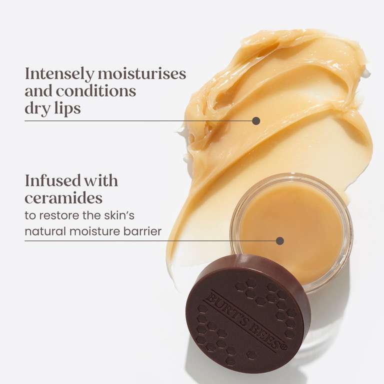 Burt's Bees 100 Prozent Natürliche intensive Lippenpflege, für die Nacht, 7,08 g (Prime Spar-Abo)