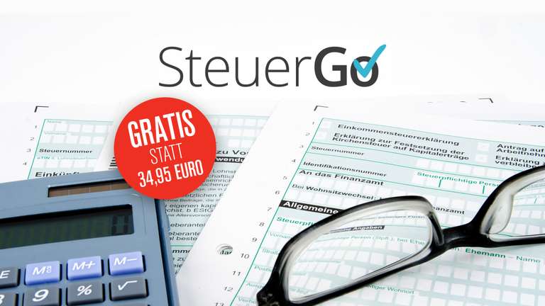 [Neukunde] Steuererklärung kostenlos SteuerGo gratis statt 34,95 Euro – Steuererklärung 2022