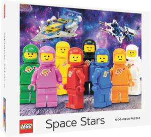 LEGO Space Stars / Weltraumhelden Puzzle (1000 Teile, ‎63,5 x 50,8 x 0,64 cm, ab 6 Jahren)