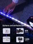 Govee Outdoor LED Strip 10m, IP65 Wasserdicht, Funktioniert mit Alexa, App-Steuerung, RGBIC LED Streifen / Prime