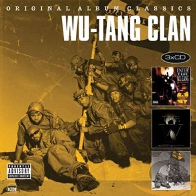 Wu-Tang Clan | 3-CD Box Set | Enter The Wu-Tang (36 Chambers) | The W | Iron Flag | Prime