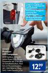 BIKEMATE Premium-LED-Lampenset für Fahrräder 70-Lux (Osram-LEDs) StVZO-konform in schwarz bei ALDI (Nord & Süd)