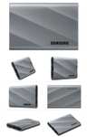SAMSUNG T9 PC/Mac Festplatte, 2 TB SSD, extern, Grau, Versandkostenfrei