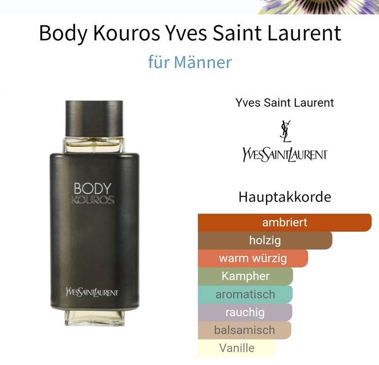 (Notino) Yves Saint Laurent Body Kouros Eau de Toilette 100ml (Herren)