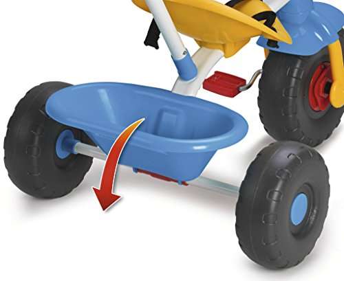 FEBER- Dreirad Trike 2 in 1 höhenverstellbar, Dreirad für Kinder ab 1 Jahr, Famosa