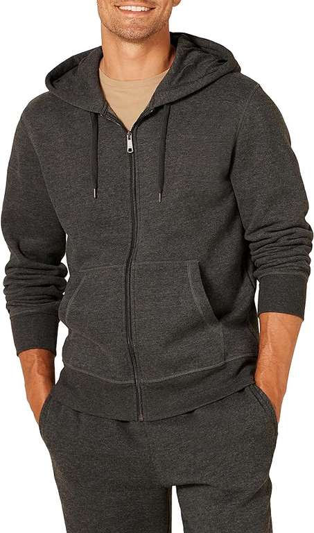 [Prime] diverse Farben | Amazon Essentials Herren Fleece-Sweatshirt | Größe XS-XXL