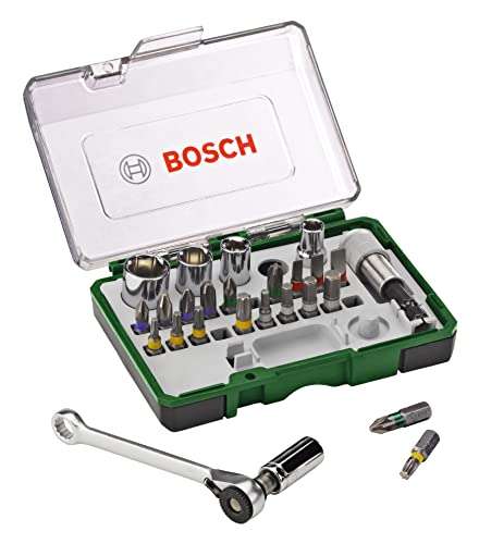 Bosch 27tlg. Schrauberbit und Ratschen-Set