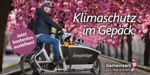 [Stadtwerke Bonn] Für Kunden - Jetzt kostenlos E-Lastenrad ausleihen!