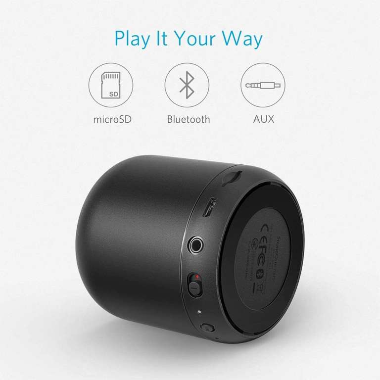Anker Soundcore Mini Bluetooth Speaker Lautsprecher mit FM Radio Funktion + Micro SD Kartenslot [Refurbished Deal]